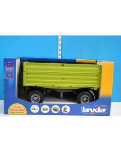 Fliegl 3 Way Tipping Trailer W/Removable Top